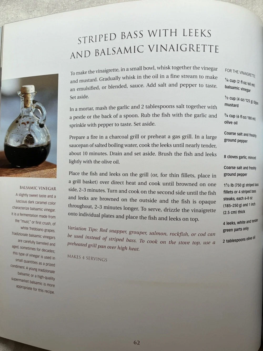 Williams-Sonoma Fish Cookbook Hardcover